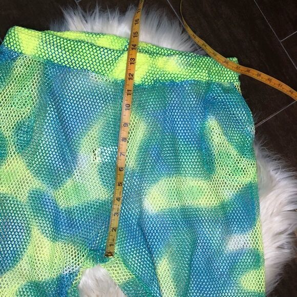 Love Nation tie dye fishnet pants sz 3XL - Picture 5 of 6